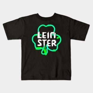Leinster, Paddy's Day Irish Shamrock Kids T-Shirt